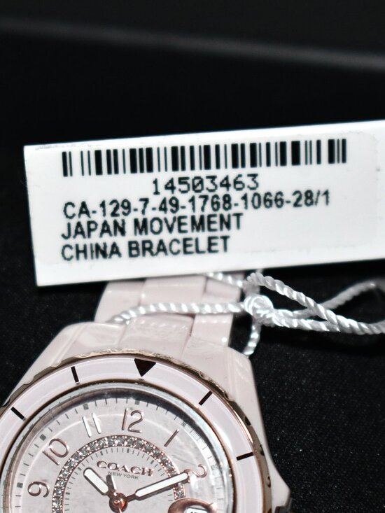 COACH Preston Women\'s Watch, 32mm in Pink Arabic #14503463 NIB main image 6